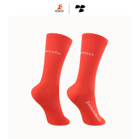 Personal Best Run - Performance Crew Sock - Red